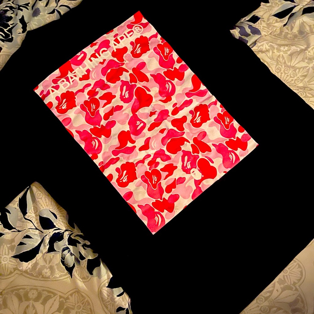 Pink Camo by Bathing Ape